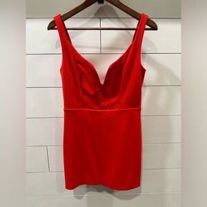 EXPRESS Red Short Dress- size 6
